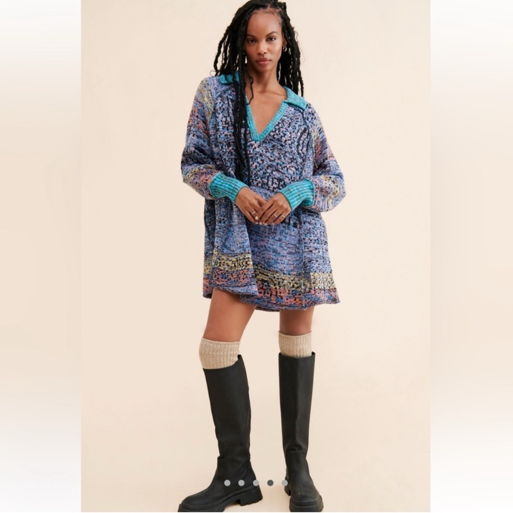 Free People Seasons Of Sun Mini Dress Size Small